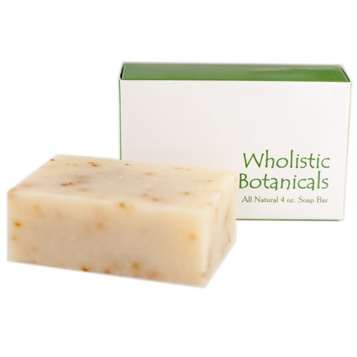 Wholistic Botanicals Peppermint Soap — Vegan Body Wash — Organic Body Wash and Face Soap — 4 oz