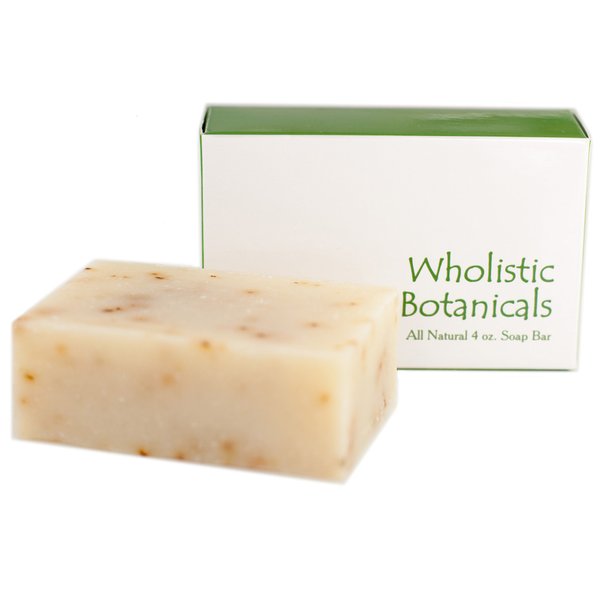 Wholistic Botanicals Peppermint Soap — Vegan Body Wash — Organic Body Wash and Face Soap — 4 oz