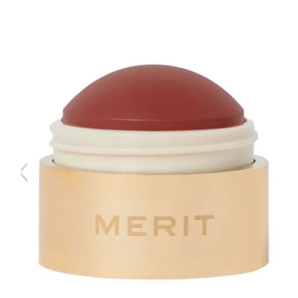 MERIT Flush Balm Cream Blush - 0.31 oz / 9 g (Fox (warm taupe), 0.31 oz / 9 g)
