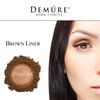 Demure Mineral Make Up (Brown Liner) Eye Shadow, Matte Eyeshadow, Loose Powder, Eye Makeup, Professional Makeup