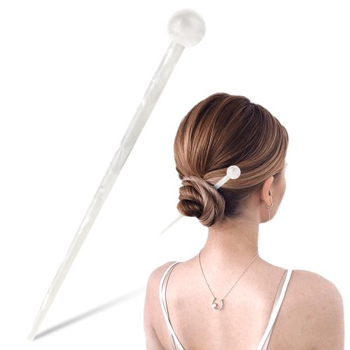 7.4 Inch Hair Sticks for Long Hair, Hair Sticks for Buns, Hair Accessories Hair Chopsticks Styling Pin Hairpin Acetate Hair Pin Retro Hairpins for Women