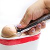 Zeroll Original Ice Cream Scoop Unique Liquid Filled Heat Conductive Handle Simple One Piece Aluminum Design Easy Release Made in USA, 2.5-Ounce, Silver