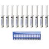 Teeth Whitening Gel Syringes 22% Carbamide Peroxide, 10 Tooth Bleaching Gel (10cc Each)
