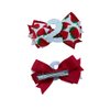 Girls 2nd Birthday Strawberry Two Sweet Hair Bow - by Inspired Bows