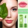WENJLYJ 4 PCS Aloe Vera Lipstick,Magic Temperature Color Changing Lip Gloss Set,Long-lasting Nutritious Waterproof Lip Balm Moisturizing Lipstick Lip Makeup Kits for Women