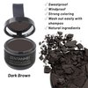 ZENTANMEI Root Touch Up Hairline Powder for Women & Men, Gray Hair Cover Up, Hairline Shadow Powder Waterproof & Windproof, 0.14 oz Root Cover Up Powder for Thinning Hair (Dark Brown)