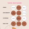 Ruby Kisses Tinted Moisturizer, Hydration, Calm & Revitalize Skin, Skin Perfecting, Blur Pores & Fine Lines, Natural Finish & All-Day Comfort Wear (Mocha)
