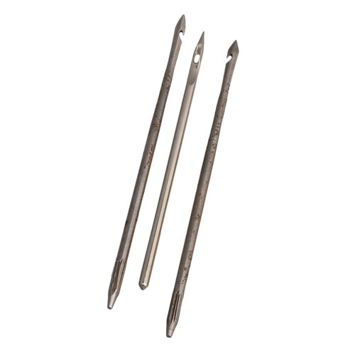 Yibuy Leather Sewing Kit Leather Sewing Cone Head with 2 Pieces Copper HandleSewing Tools for Beginner Learners