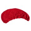 NOLE Ultra-Soft Red Microfiber Hair Towel Wrap - Quick-Dry Hair Turban Towel for Women, Absorbent Hair Drying Towel for Long Hair, Frizz-Reducing Hair Wrap