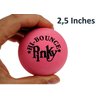 JA-RU Hi-Bounce Pinky Ball (8 Pack) Rubber-Handball Bouncy Balls for Kids. Small Stress Ball. Indoor and Outdoor Sport Party Favors. Bouncing Throwing Play Therapy. 976-8A