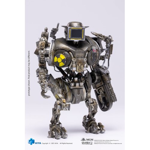 Hiya Toys Robocop 2: Battle Damaged RoboCain 1:18 Scale Action Figure Multicolor EMR0093