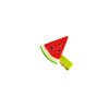 2PCS Triangle Watermelon Hair Clips for Women Girls Bangs Side Hairpins Funny Barrettes Duckbill Hair Accessories