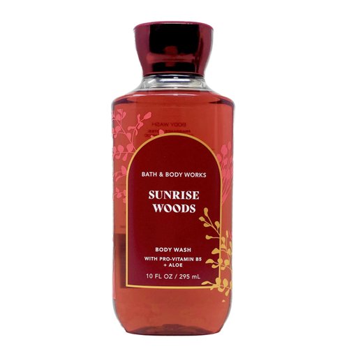Bath and Body Works Sunrise Woods Shower Gel Body Wash With Aloe & Vitamin E 10 Ounce Full Size