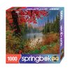 Springbok's Early Dawn on The Lake 1000 Piece Puzzle for Adults Brings You to a Relaxing Lakeside Escape