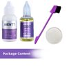 Wig Glue + Lace Wig Glue Remover Kit, Waterproof Strong Hold Wig Glue Kit Lace Glue for Front Lace Wig 1.7OZ, Lace Glue Remover for Tape in Extension