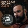 Bossman Relaxing Beard Balm - Beard Tamer, Relaxer, Thickener and Softener Cream - Beard Care Product - Made in USA (Stagecoach Scent)