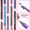 RoseFlower 12 Colors Matte Liquid Eyeliner Set Colorful Neon Eyeliner Pencil Retractable Eye Liners and Shadow Pencil Pigmented Waterproof Long Lasting Eye Liner Christmas Makeup Gift Kit for Women#1