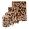 CuteBox Leopard/Cheetah Flat Paper Gift Bags 200 pcs (4" x 6") for Merchandise, Crafts, Party Favors, Tradeshows, Retail, Showcases, Display, Holidays, Animal Themes, Arts and Crafts