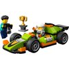 LEGO City Green Race Car Toy, Classic-Style Racing Vehicle, Small Toy Gift for Kids, Building Kit for Boys and Girls Ages 4 and Up, Photographer and Driver Minifigures, 60399