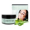 Koffee Beauty Aloe and Green Tea Coffee Scrub, 4 oz - Organic Exfoliating Body Scrub - Face Exfoliator with Soothing, Hydrating Oils - Restores Skin's Softness, Brightness - Fresh, Light Scent