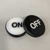 Yuanhe Casino Craps Dealer Button - 3Inch ON/OFF Puck Buttons, Great for Poker, Texas Hold 'em & Card Games