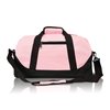 18" Medium Duffle Bag Gym Sports Duffel in Pink