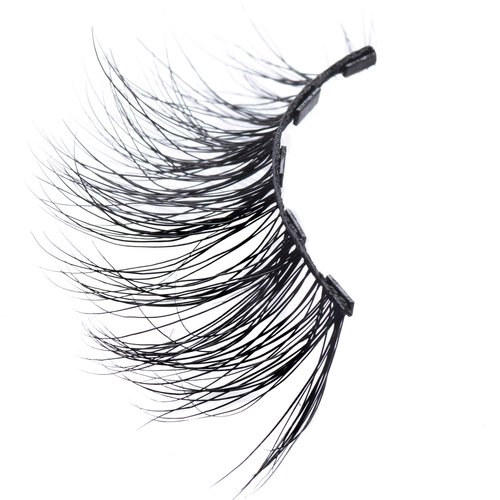 MoxieLash - Sassy Lash - Set of Premium Magnetic Eyelashes - Mid-Level Drama Volume - Mink Lashes for Deep-Set, Hooded, Almond and Monolid Eye-Shapes - Eyeliner Not Included