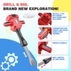 BELLOCHIDDO Kids Jackhammer Toy Drill - Kids Power Tools with Realistic Sound & Action - Toddler Construction Tools with Mask, Safety Goggles for Boys & Girls