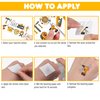 Handyman Temporary Tattoos 10 Sheets 100 PCS Mechanic Party Decorations Favors Supplies Tools Theme Birthday Cute Stickers Christmas Gifts for Boys Girls Class School Prizes Carnival Christmas
