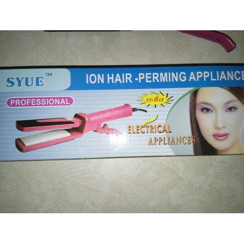 SYUE Professional 1 Ceramic ION Flat Iron Hair Straightener Travel Size International Plug