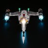 cooldac Lighting Kit for Lego Star Wars: The Book of Boba Fett The Mandalorian’s N-1 Starfighter 75325 Building Blocks Model Set(NOT Included The Lego Sets)