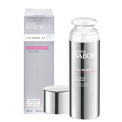 DOCTOR BABOR CALMING RX Soothing Cleanser, Gentle Milk Facial Cleanser, Strengthens and Soothes w...