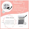 Lash Clusters Wispy NINGLASH NF14 Travel Makeup D Curl DIY Lash Extensions, 96 Pcs Individual Eyelash Extensions, Soft Natural Lightweight 10/12/14/16mm Mix Resuale Eyelash Clusters for Home use