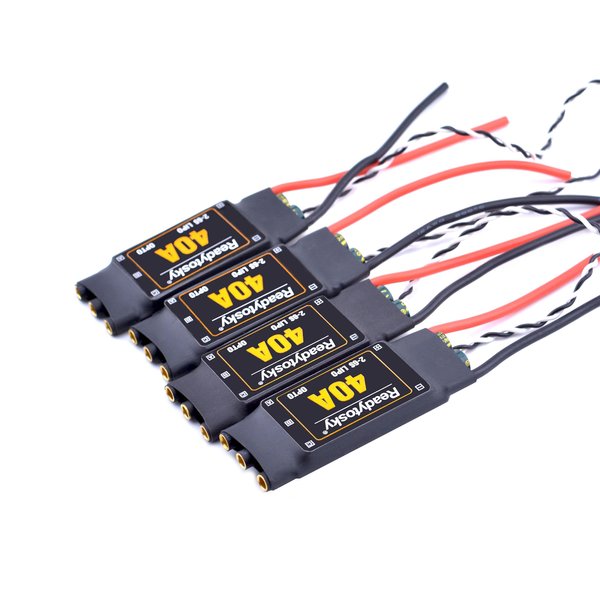 Readytosky 40A ESC OPTO 2-6S Brushless ESC Electronic Speed Controller for F450 450mm F550 S500 ZD550 RC Helicopter Quadcopter(4PCS)