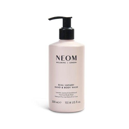 Neom – Real Luxury Hand & Body Wash, 300ml | Lavender, Jasmine & Sandalwood | Gently Cleanse & Soften