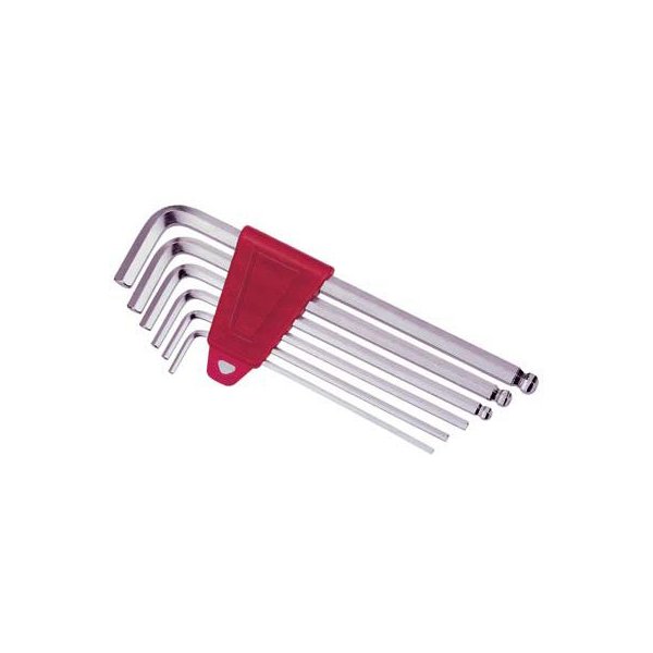 Ultracycle Hex Wrench Set - 7 Piece Metric Allen Key Set with Bondhus Ends and Wrench Holder for Easy Access and Repairs - 2, 2.5, 3, 4, 5, 6, 8 mm Sizes Included