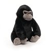 WEIGEDU Black Gorilla Stuffed Animals, Stuffed Gorilla, Gorilla Apes Plush Toys for Boy Girl Kids Birthday, 12 inches