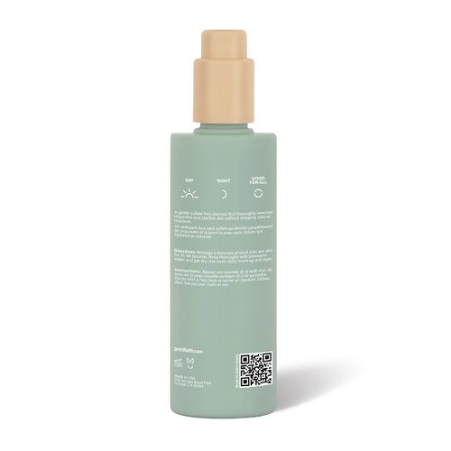 GOOD FAITH - Gentle Cleanser with Vitamin E - 6.7 fl. oz - Hydrating Face Cleanser - Boosts Hydration - Contains Antioxidants - Vegan - Cruelty-Free