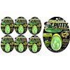 JA-RU Glow in The Dark Slime Eggs (6 Units) Squishy & Stretchy Putty for Kids. Sensory Stress Relief Toy. Mini Slime Party Favors, Birthday Goodie Bag Stuffers. 9572-6p