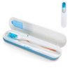 TAISHAN UV Toothbrush Case Sanitizer，Portable Rechargeable Travel Toothbrush Holder,Fits All Toothbrushes for Electric and Manual Toothbrushes,Safety Feature for Home and Travel