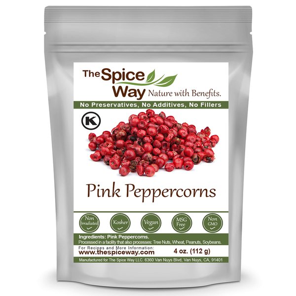The Spice Way Pink Peppercorns - 4 oz