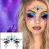 Meredmore 6Sets Festival Face Jewels stickers Body jewels stickers Glitter Rave Face Gems Rhinestones – Eye Body Gems | Rhinestone Stickers | Body Glitter Festival Rave & Party Accessories colorful