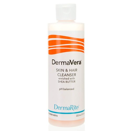 DermaVera Shampoo&Body Wash Flip Top Bottle Scented 7.5 oz. 0016 2 Ct