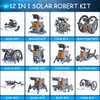 AESGOGO STEM Projects 12-in-1 Creation Solar Robot Kit,Science Experiments Toys Gifts for Kids Ages 8-12,Educational DIY Building Robotics Kit for 8 9 10 11 12 13 14 15 Year Old Boys Girls Teens
