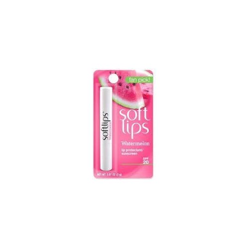 Softlips Watermelon Lip Protectant/Sunscreen 0.07 oz (1)