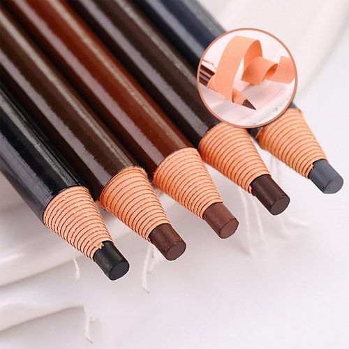 5pcs 5 Colors Peel-Off Eye Brow Pencil Set For Drawing Marking Eye Brow Pencil Pen Eyebrow Makeup Cosmetics Tool