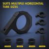 Nilight 2PCS Roll Bar Clamps Mounting Brackets LED Light Mount Clamps Tube Light Mounts Fit on 2.135" 2.25" 2.375" 2.5” Bull Bars Roof Racks Roll Cages for ATV UTV Truck, 2 Years Warranty