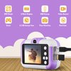 SUZIYO Children Camera, Birthday Electronic Toys for Kids, Upgrade Toddlers Selfie Digital Camcorder 1080P for Age 4-7 Years Old Boys & Girls (with 32G SD Card, Purple)