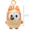Bluey Mini Plush, Bingo 4.75 Inch Tall Plush Toys with Clip, Perfect to Clip onto Bags and Backpacks, Ages 3+ Bingo