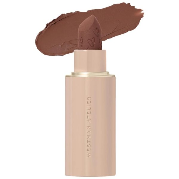 WESTMAN ATELIER Lip Suede Matte Lipstick - Rue & Complimentary Sheet Masque